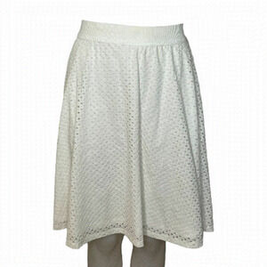 𝅺white Semi Circular Skirt🌻